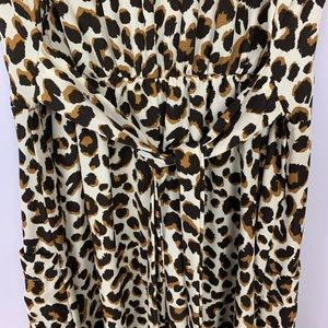 sienna sky leopard print dress